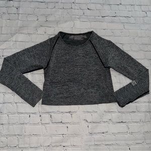 VS PINK seamless activewear crop top.